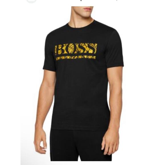 LOT OF 3 HUGO BOSS GRAPHIC T-SHIRTS STRIPED LOGO SZ L - Picture 5 of 16